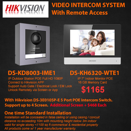 CCTV Supplier Singapore